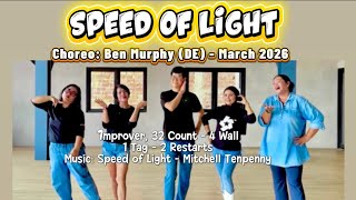 Speed Of Light | Choreo: Ben Murphy (DE) @turnschuhtanzlehrer - Improver - March 2026