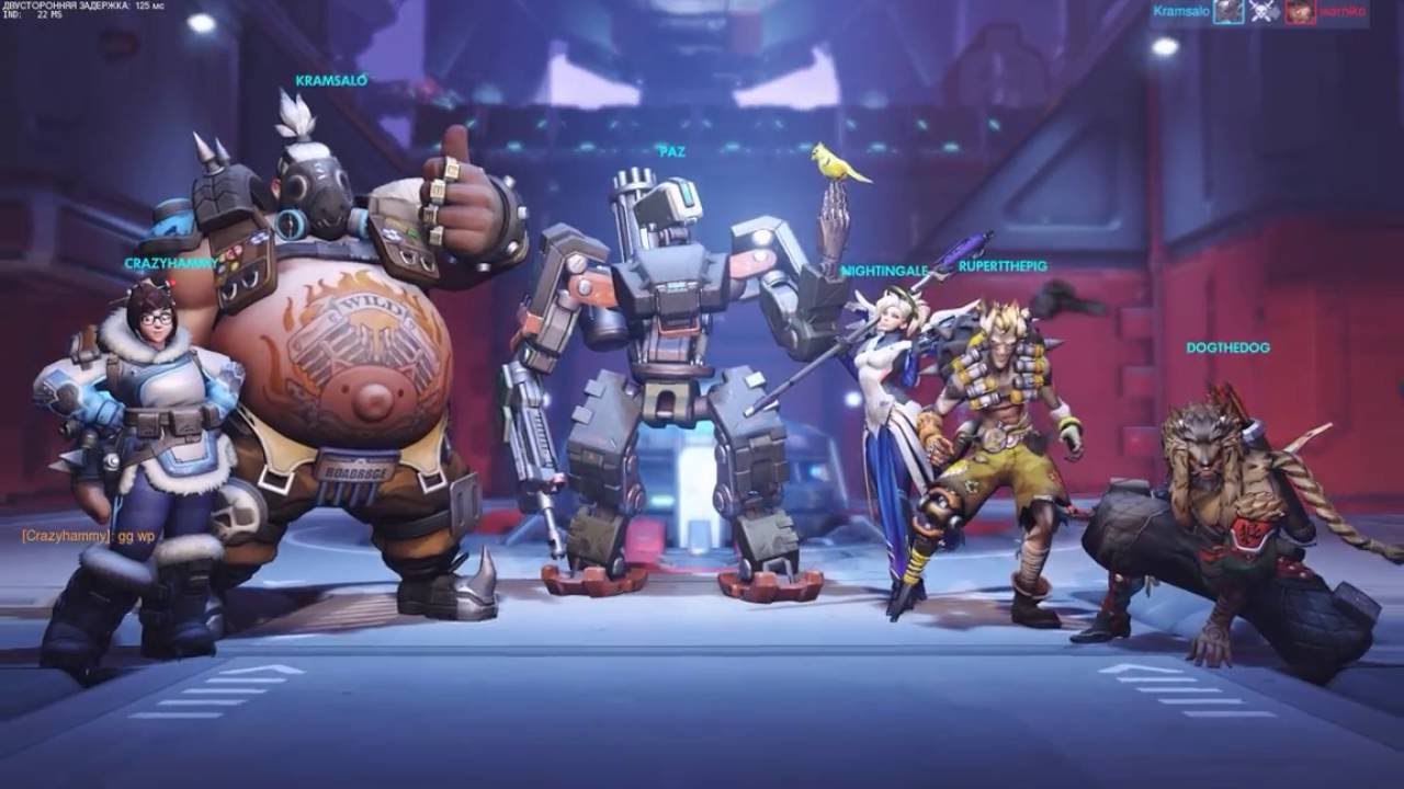 Overwatch, тест Nvidia Gtx 1070