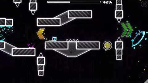 X [Easy Demon] by Triaxis - Geometry Dash (3 coins)