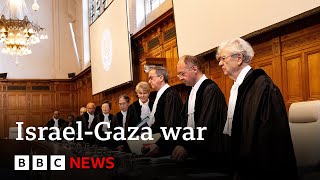 Israel To Present Its Case To Icj Over Rafah Offensive | Bbc News