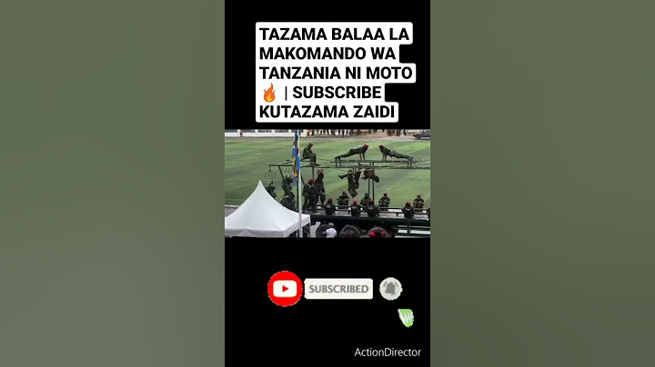 TAZAMA BALAA LA MAKOMANDO WA TANZANIA NI MOTO 🔥🔥