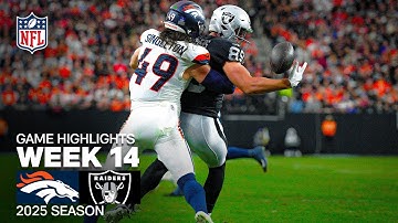 Denver Broncos vs Las Vegas Raiders Game Highlights | 2025 NFL Season Week 14