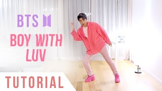 BTS - 'Boy With Luv' Dance Tutorial (Explanation   Mirrored) | Ellen and Brian