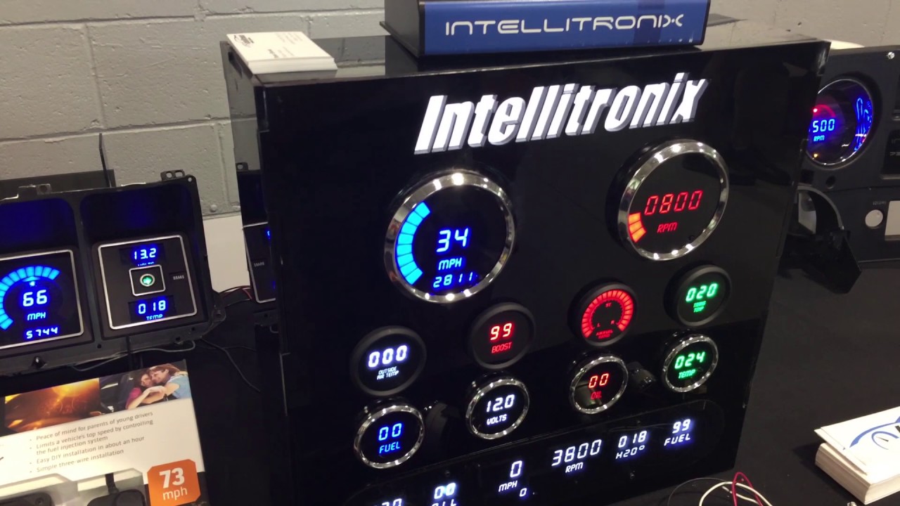 Digital Replacement Dash Panel for Jeep TJ from Intellitronix