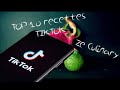 Top 10 recettes tiktok