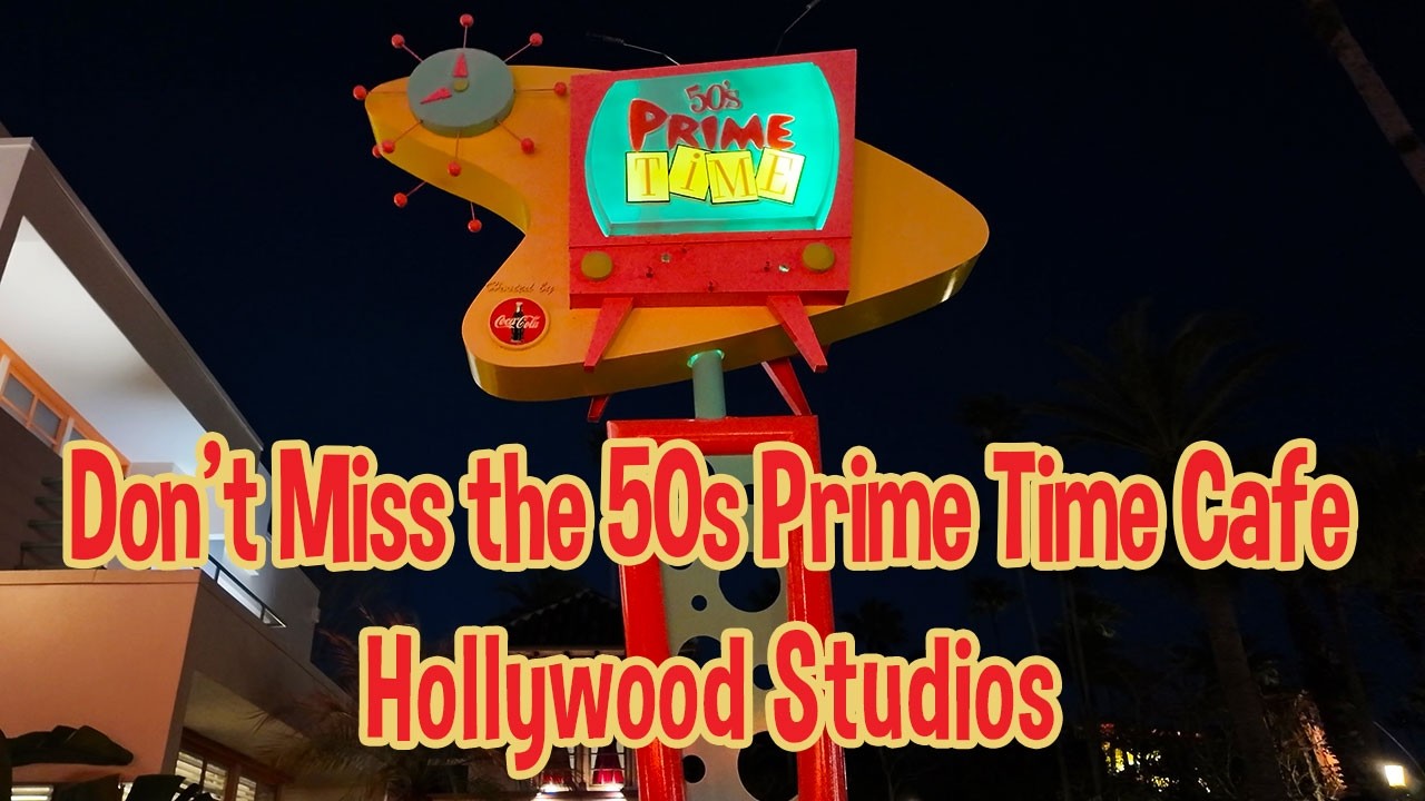 50's Prime Time Cafe at Disney's Hollywood Studios - YouTube