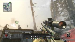 Call of Duty Black Ops Short Episode 5 (Amazing Cross Map Tomahawk Kill in Search and Destroy)