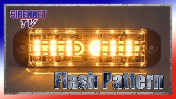 Flash Pattern: ECCO 12 LED Dual Color Surface Mount Light