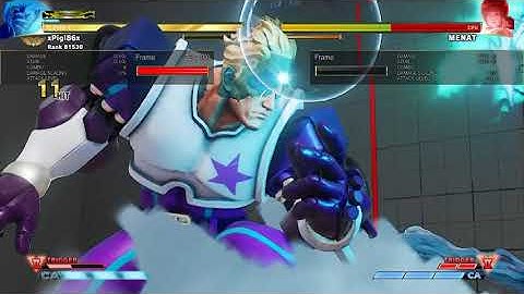 SFV 3.5 Nash VT2 Max Damage Combo sample