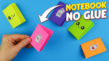 How to make mini notebook without glue | Handmade mini notebook | Paper craft