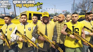 How to join The VAGOS Gang in GTA 5! (safehouse,clothes,territories)