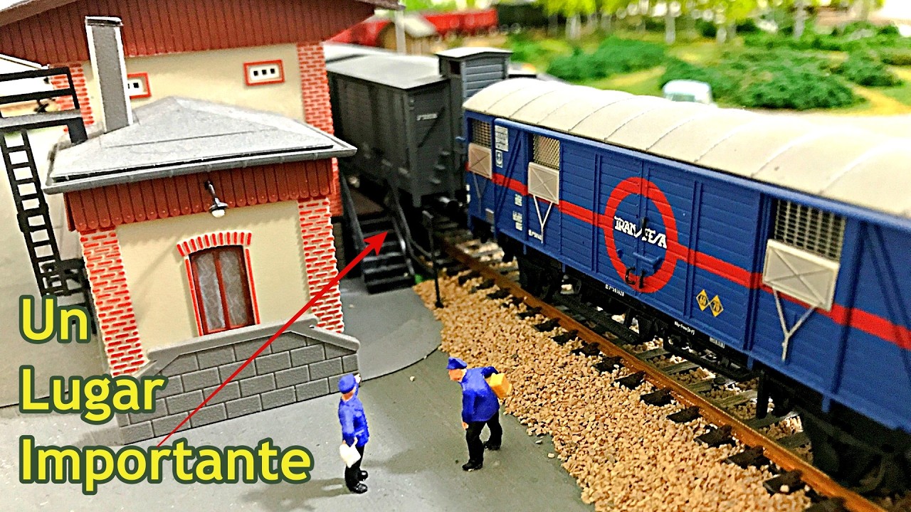 🚂 MODELISMO FERROVIARIO: la importancia de un muelle de carga en nuestra MAQUETA