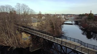 DRONE VIDEO | Dover Community Trail | Dover, NH | DJI Mavic Mini
