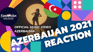 AZERBAIJAN Eurovision 2021 Reaction | Efendi - Mata Hari