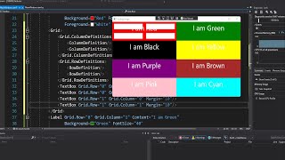 C# HOW TO ADD COLUMNS AND ROWS IN WPF