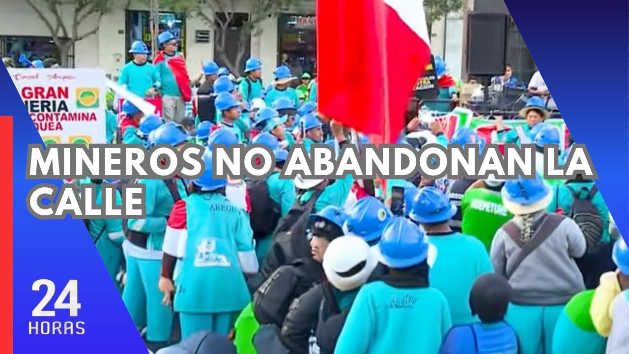 Congreso debate quinta ampliación de Reinfo hasta 2027 mientras mineros acampan frente al Parlamento