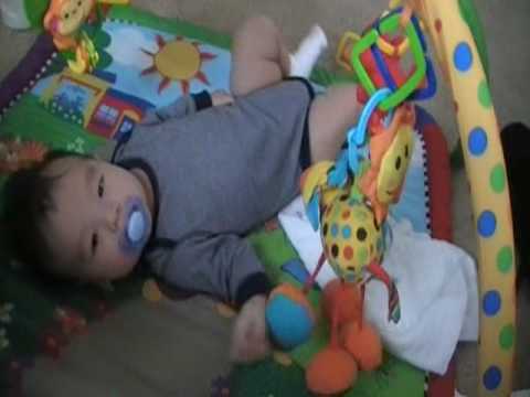Floor gym/toys - YouTube