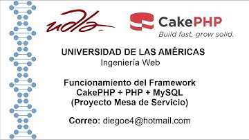 **Framework CakePHP -  Mesa Servicio**