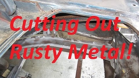 Remaining Trunk Pan Removal- 77 Camaro Type LT Restomod 31