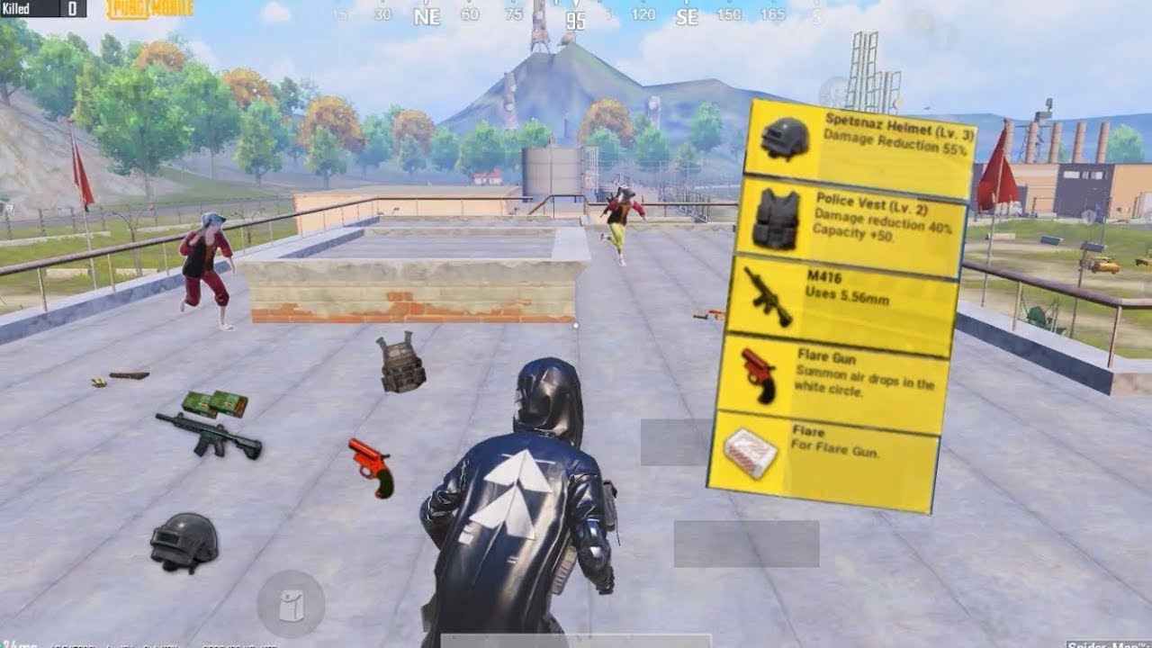 I LANDED on MG3 + BEST LOOT😍x1 FLARE GUN👿Pubg Mobile