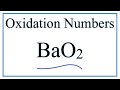 Oxidation States and Barium Peroxide