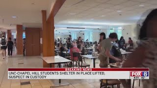 UNC-Chapel Hill shelter in place lifted, suspect in custody