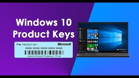Step by step guide to activation of window 10