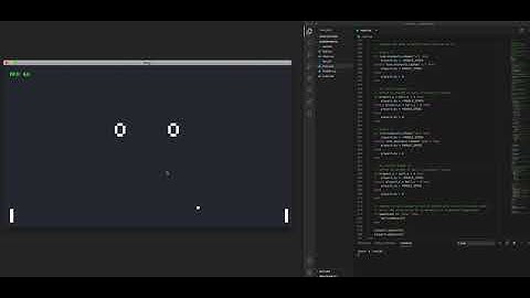 Assignment 0 (Pong) for CS50’sIntroduction to Game Development