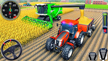 Tractor Driving Simulator 3D - Real Farming Tractor Walkthrough 2025 - Android GamePlay