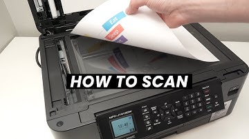 How to use the Scanner of Brother MFC-J1010DW & J1012DW Printer
