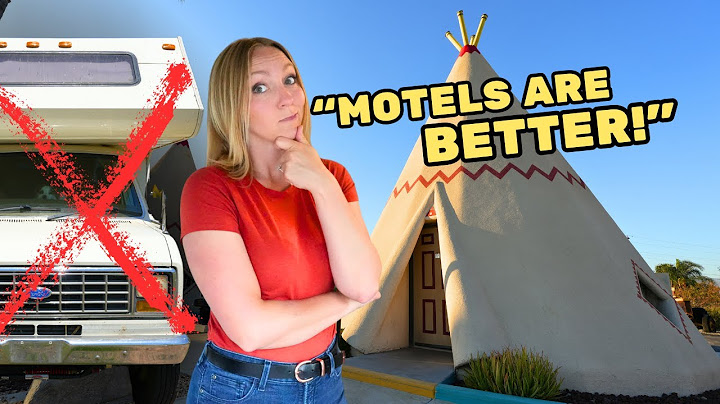 RVs Are A Waste of Money? Motel vs. RV on Route 66