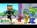 Comadreja sucia   | 🐸 Garaje de Gecko | Carros para niños | Vídeos educativos