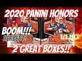 BOOOM!!!🔥🔥🔥LEGEND 1/1 AND SSP ROOKIE QB AUTO! 2020 Panini Honors Football Hobby Box. 2 Box Rip