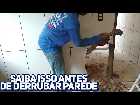 Vídeo: Como você remove uma parede de tijolos externa?