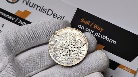 25 Kronen 1969 Proof, 25. Jahrestag des Slowakischen Nationalaufstands, Tschechoslowakei, Patina!