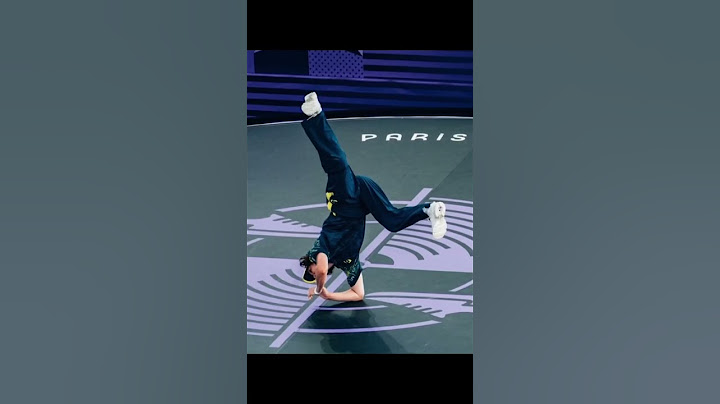 Enjoy the Australian breakdance , uff Kangaroo dance 🕺 #paris #olympics #australia