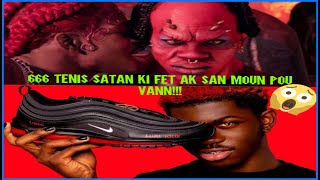 ?LIL NAS X soti 666 TENNIS SATAN ki fet ak San Moun,Epil fon video kote lap fe Striptease pou SATAN?