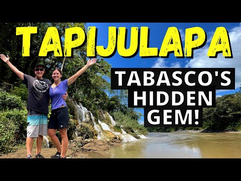 We found PARADISE in Tabasco Mexico! (Hiking to Waterfalls in TAPIJULAPA)