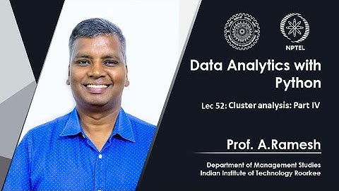 Lec 52, Cluster analysis: Part IV