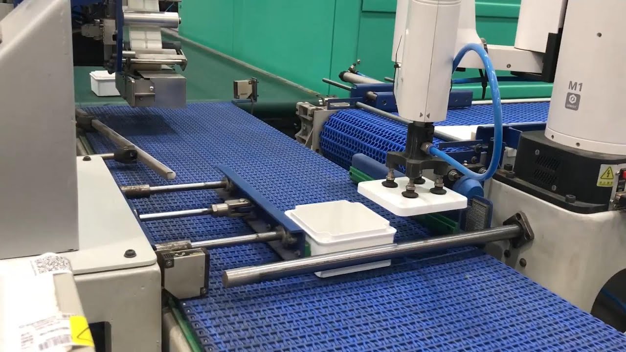 Línea de embalaje de cajas de pase