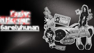 Faster n Harder - 6arelyhuman | •1 hour/1 час• lyrics | @6arelyhuman | #1час #lyrics