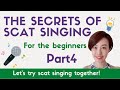 How to get used to scat singing for jazz singers [Jazz Study] - vocal jazz improvisation