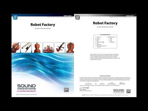 Robot Factory, by Chris M. Bernotas – Score & Sound