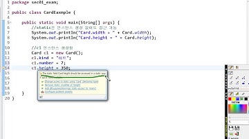 [자바입문-고급까지]7.객체지향개념-2-예제-1(인스턴스와 static의 차이)