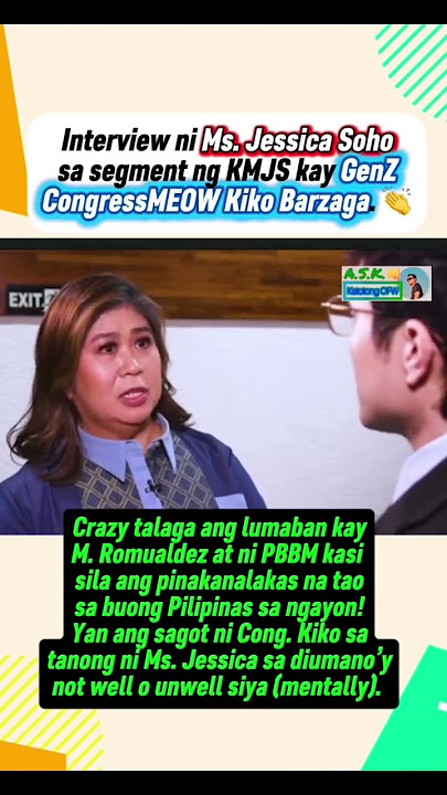 CRAZY siguro ang lalaban kay Romualdez Cong Barzaga