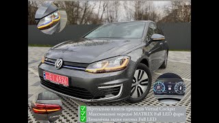 Volkswagen E-Golf 🏎️2020рік ✅ Офіційне авто 💯 22 000 пробігу