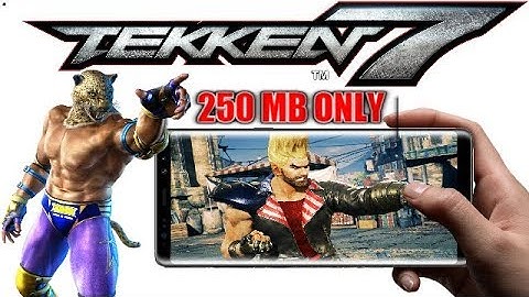How To Download Tekken 7 Full Hd Game On Android | Only 250 Mb | (HINDI) 2018