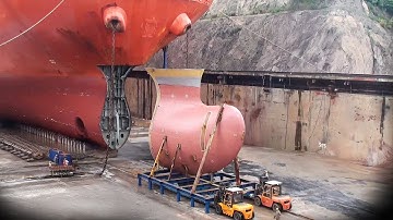 Why is this installed on the bow of the ship?