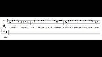 Fourth Sunday of Advent Simplified Alleluia