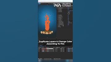 Bring the heat with this stunning 3D Bonfire Effect animation!🔥 #iaga #indore